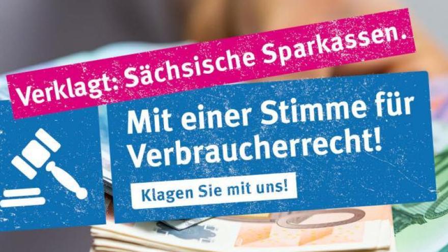 VZ Sachsen klagt gegen sächsische Sparkassen